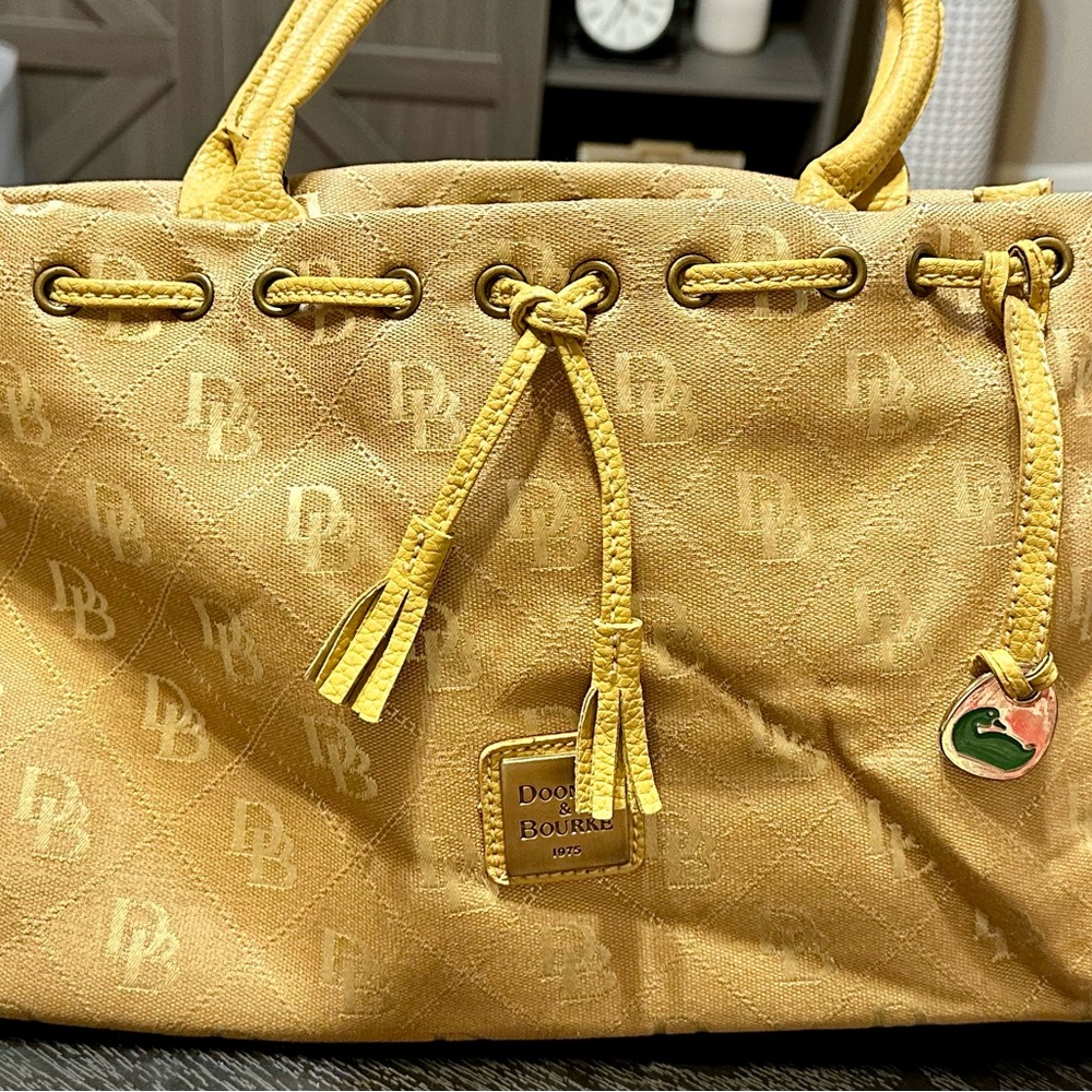 Dooney & Bourke Beige Tote Bag